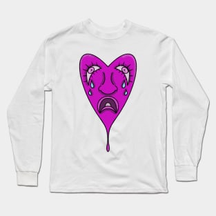 Pink heart Long Sleeve T-Shirt